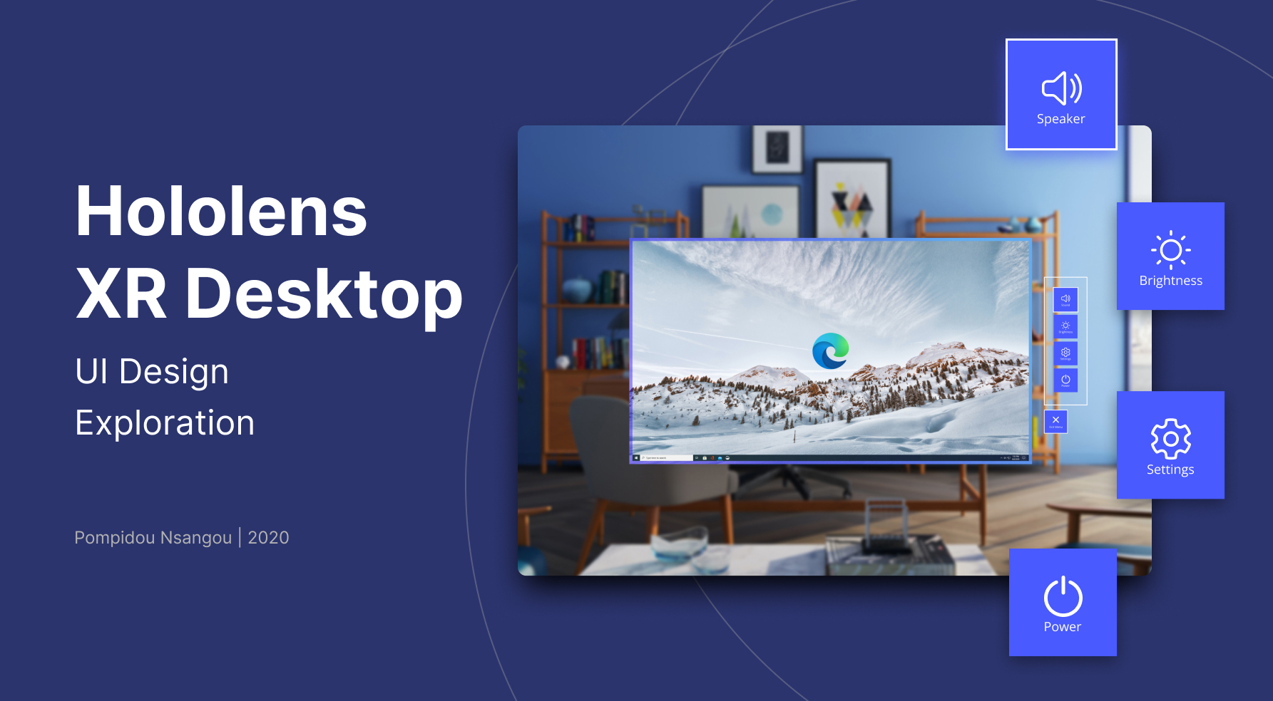Hololens XR Desktop Exploration